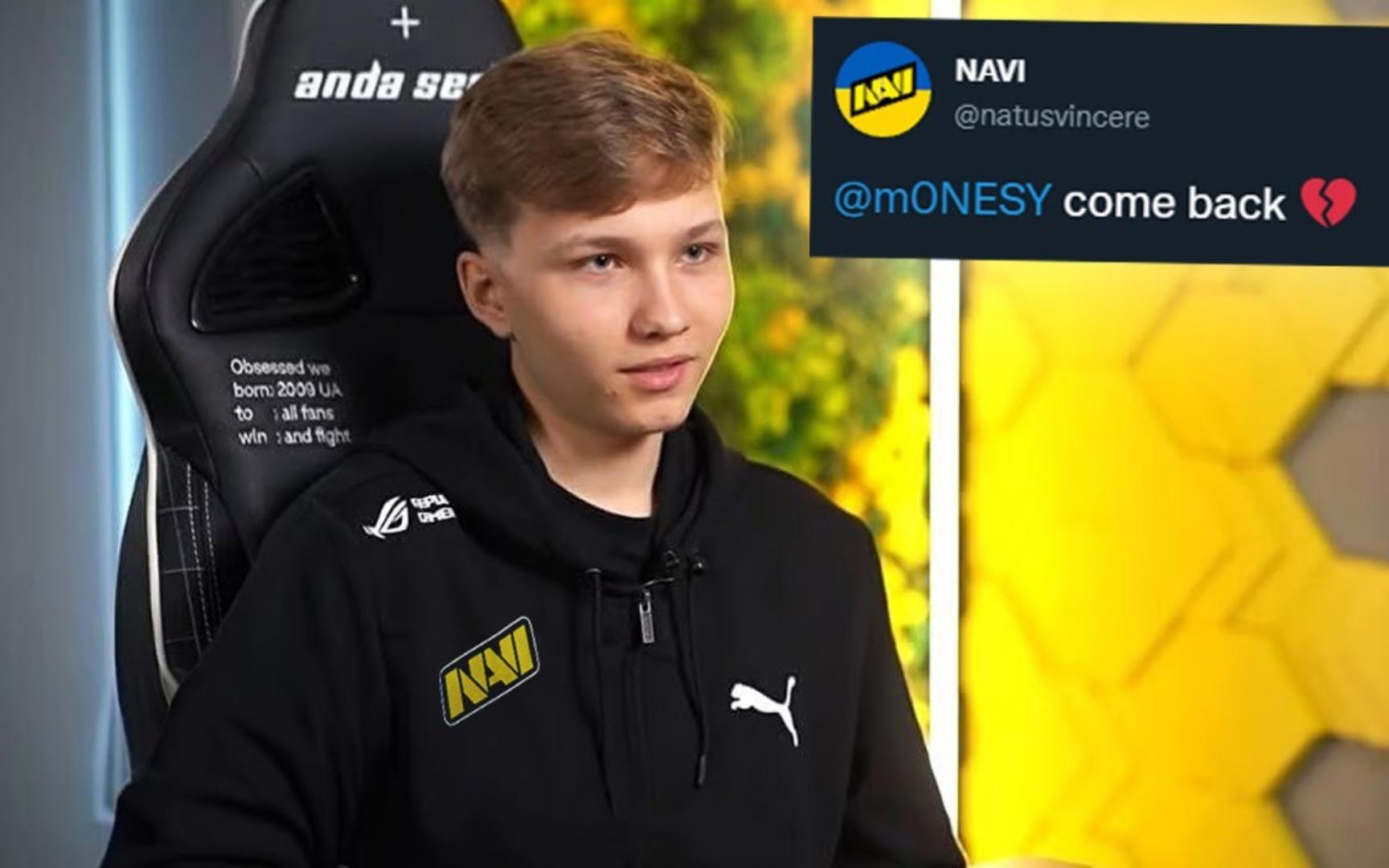 害己的navi青训的monesy嘛!cs高光剪辑!