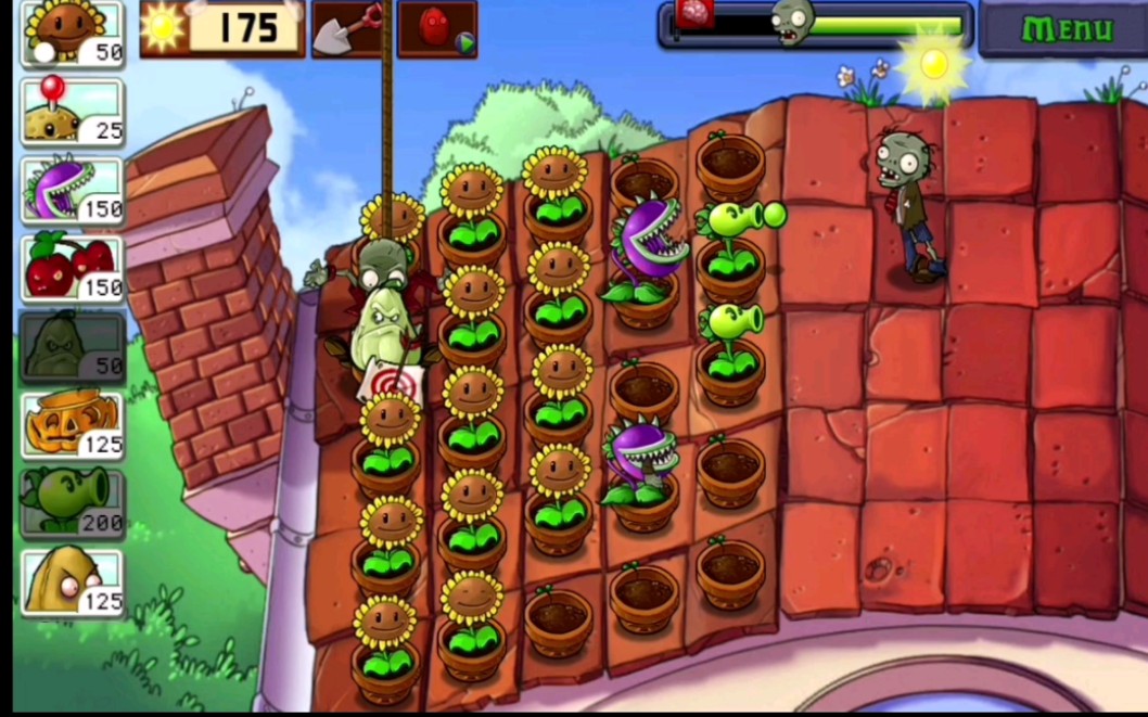 植物大战僵尸4-7～5-1,蹦极:僵王,看我给你带了什么?窝瓜!