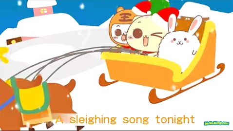 沪江宝宝网儿歌:jingle bells哔哩哔哩bilibili