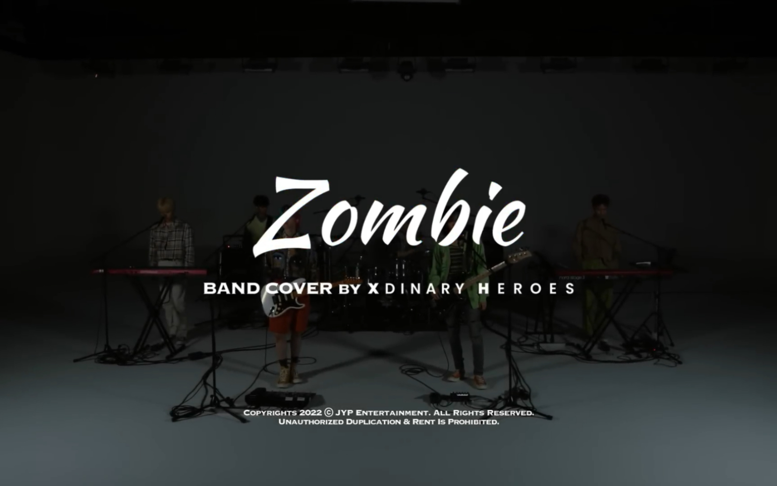 中字丨Xdinary Heroes 'Zombie' band cover (原曲: Day6)|乐队翻唱哔哩哔哩bilibili