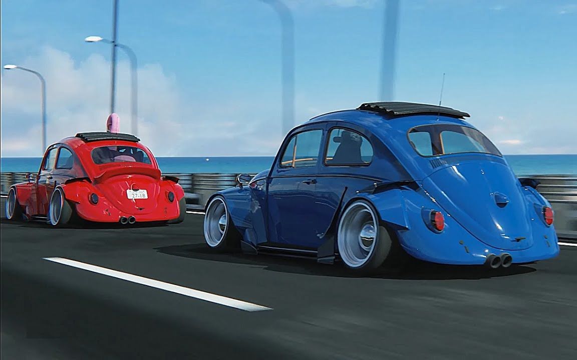 大眾甲殼蟲rwb寬體 volkswagen beetle rwb - widebody