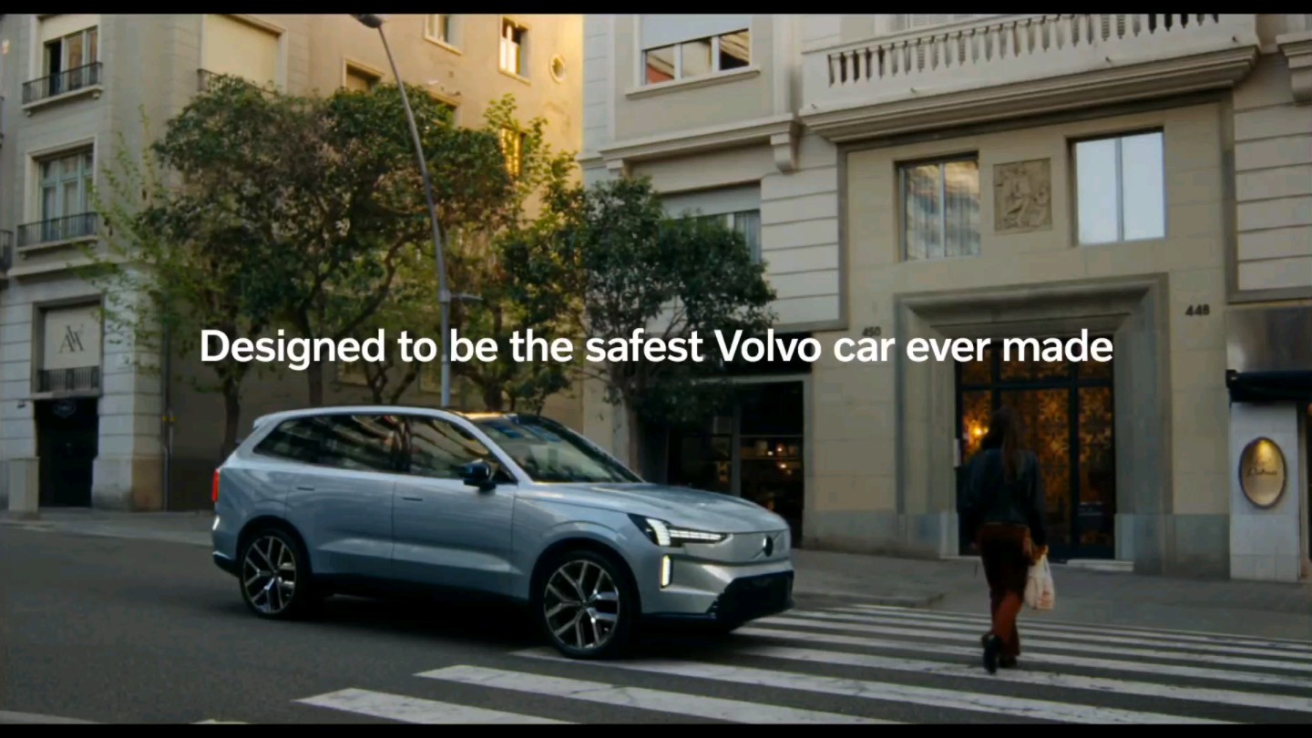 The safest Volvo car ever made!沃尔沃EX90宣传片哔哩哔哩bilibili