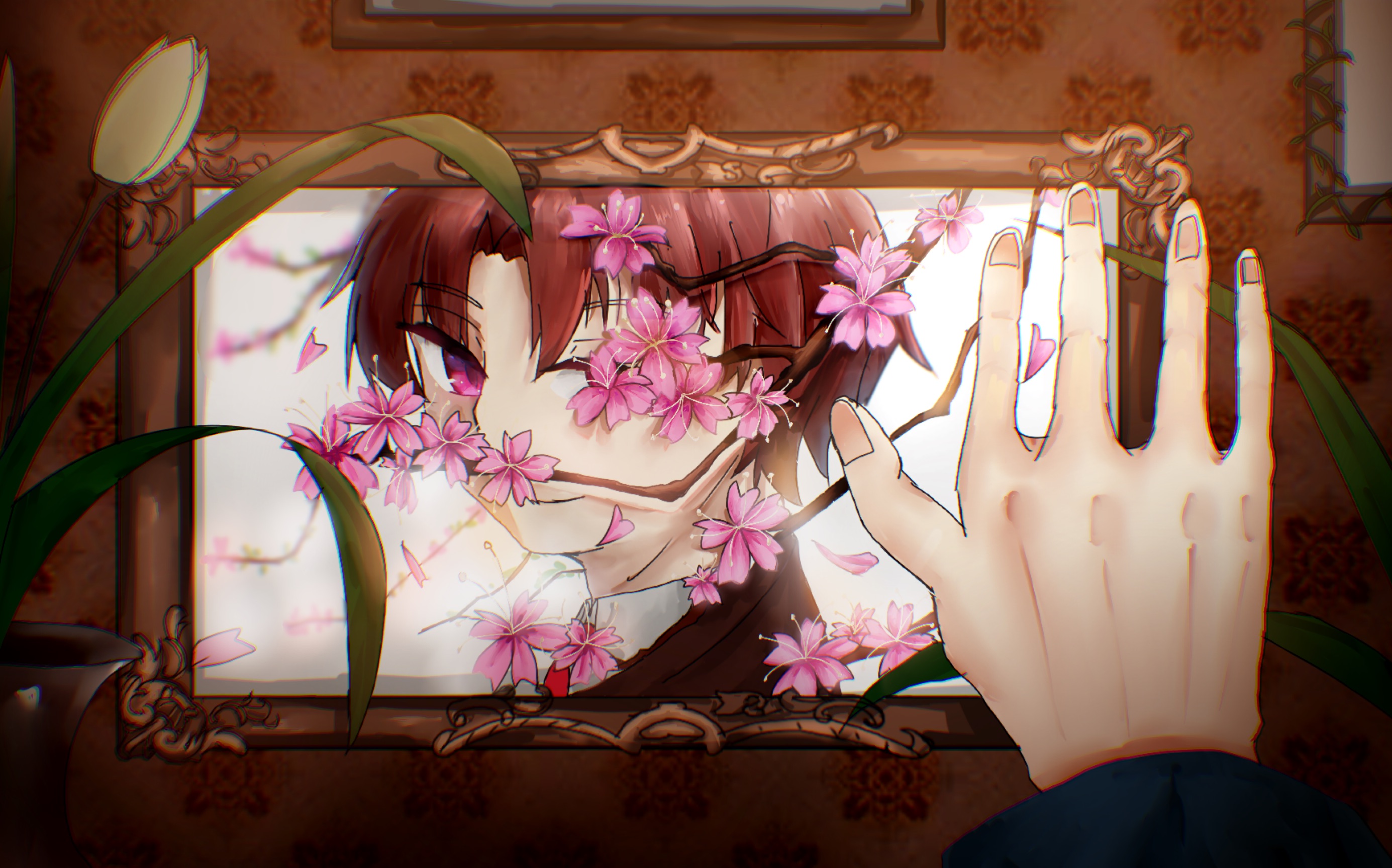 【aph/绘画过程】2022黑白伊企划图过程