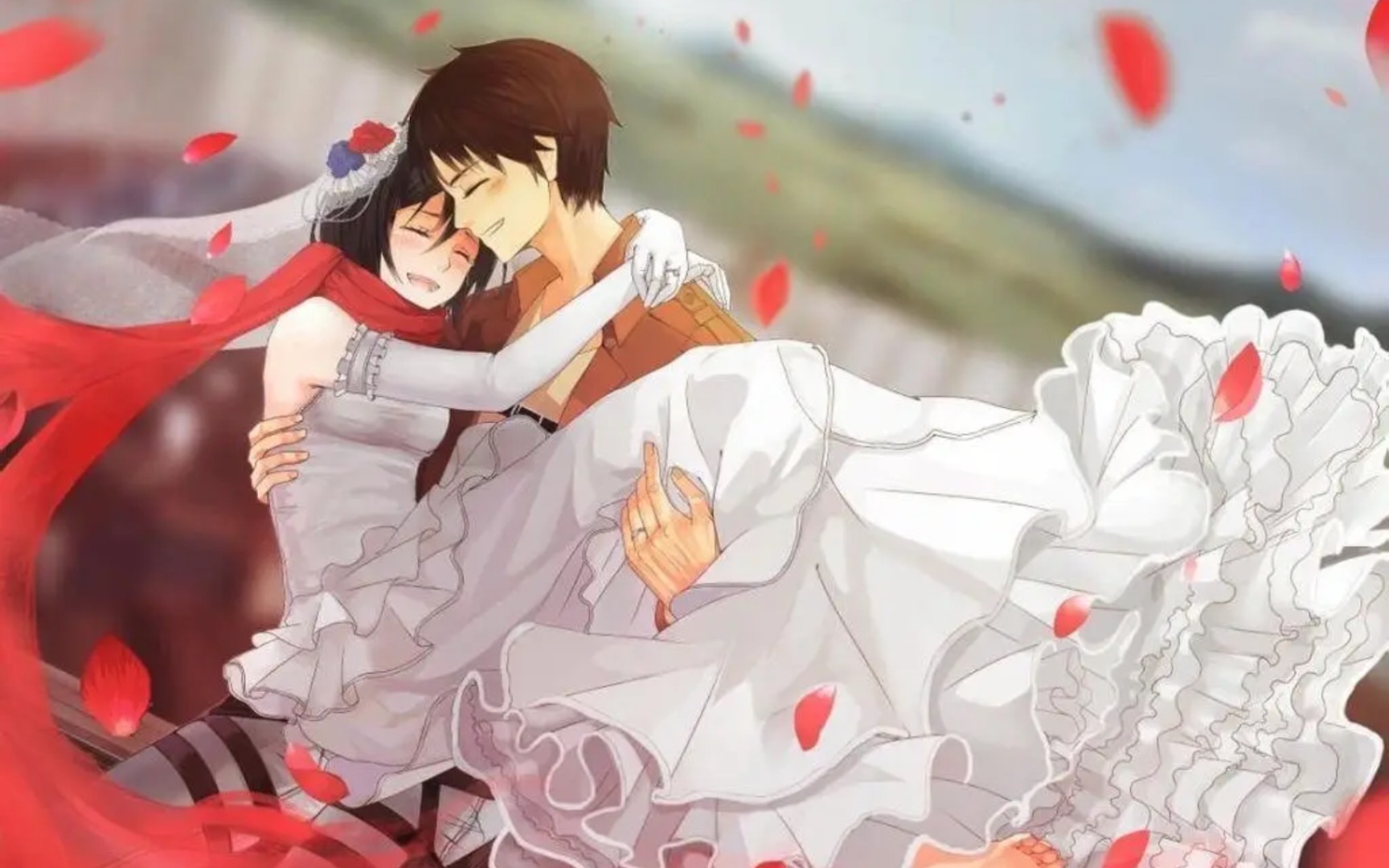 我宣布艾伦·耶格尔将会和三笠·阿克曼永远在一起!