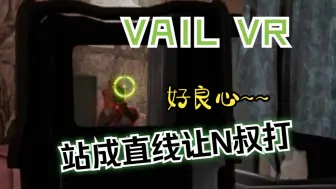 Descargar video: 【VAIL VR】的正确玩法当然是。。。玩枪皮！