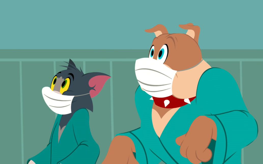 猫和老鼠告诉你要戴好口罩!(向一线医务工作者致敬!