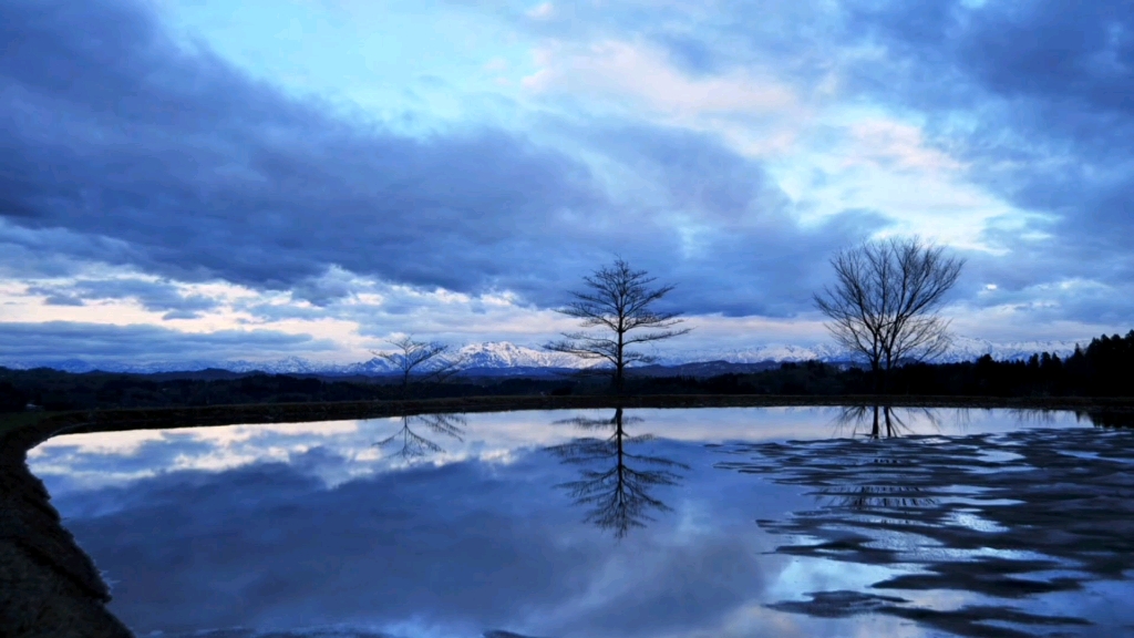 【4k】【60帧】绝美湖面风景