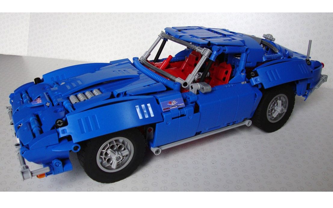 乐高1963年克尔维特corvettec2
