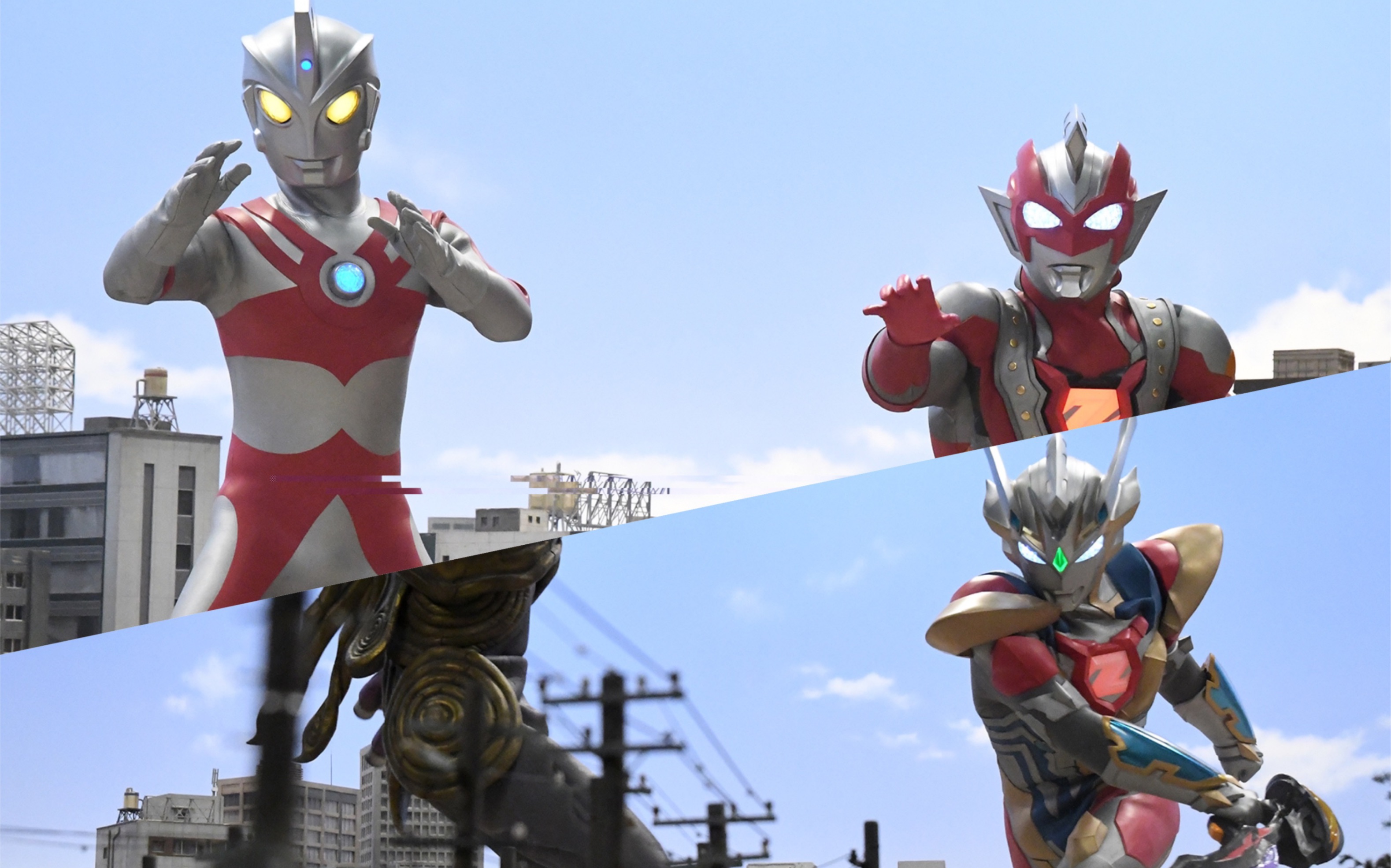 泽塔奥特曼最新剧照艾斯奥特曼登场海贼星人带着贝利亚黄昏回归