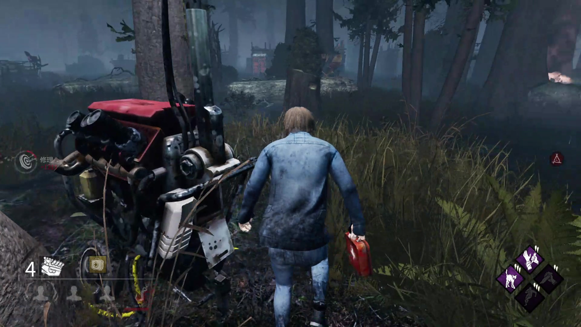 【黎明杀机】能修机能救人能溜鬼不逛街的模范昆汀_哔哩哔哩_bilibili