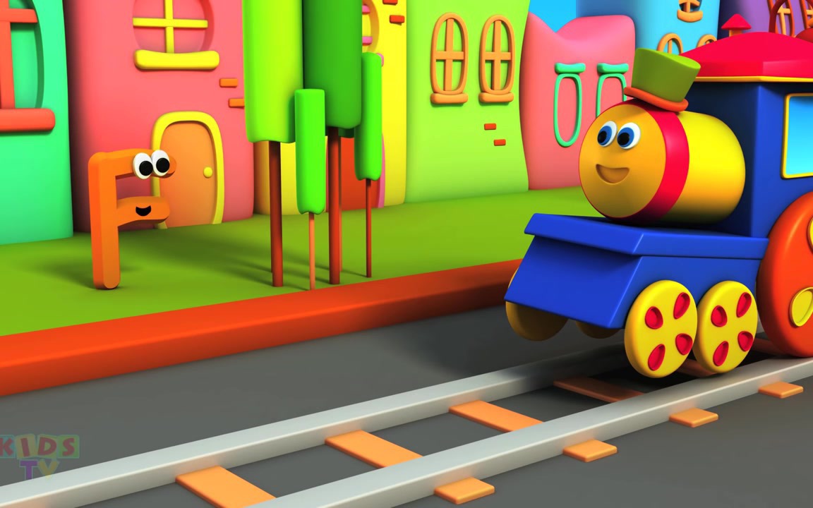 [图]Bob The Train Alphabet Adventure abc Song abcd song Bob Cartoons S01EP10