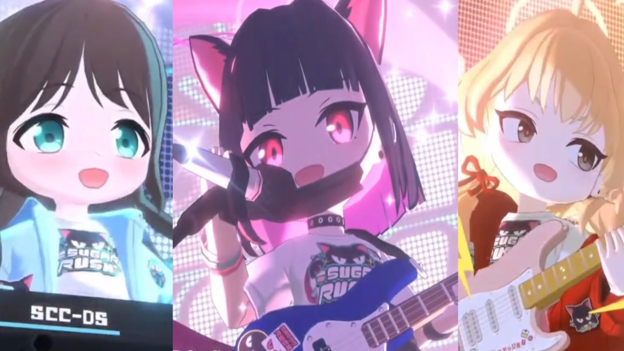 【碧蓝档案】世界名画:小夏老师在后面打鼓