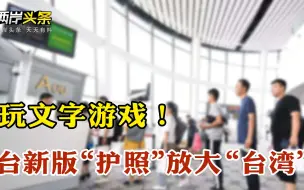 Tải video: 民进党当局新版“护照”放大“台湾” 台网友：玩文字游戏