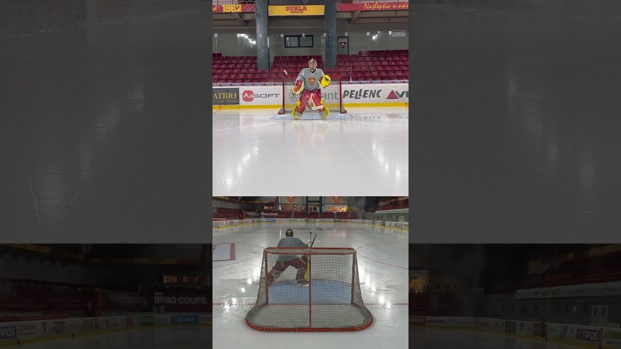 【lacouvee goaltending】冰球守门员练习:门区五个角度滑行