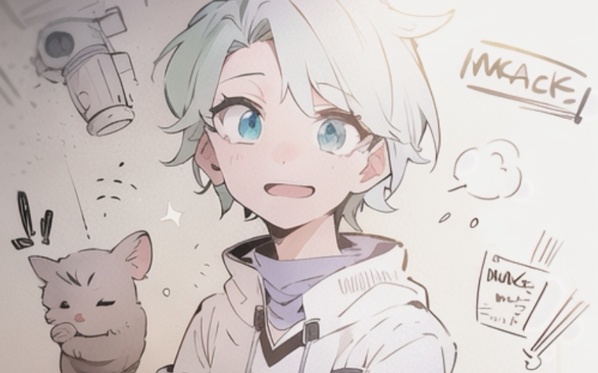 【幻忍/劳埃德】ai把我画的小劳变成了这样!