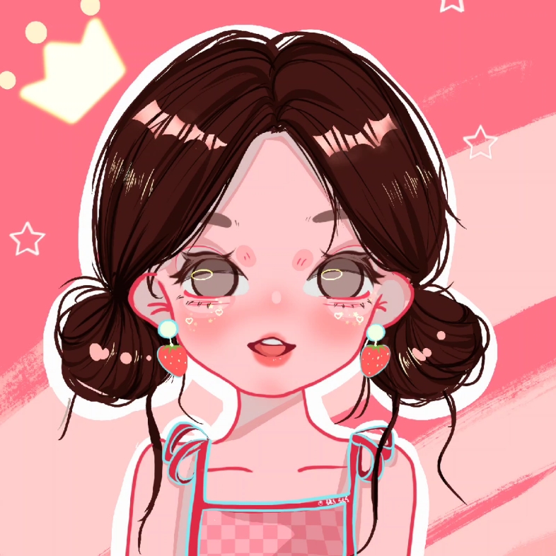 女生鸭风半身头像: 8.