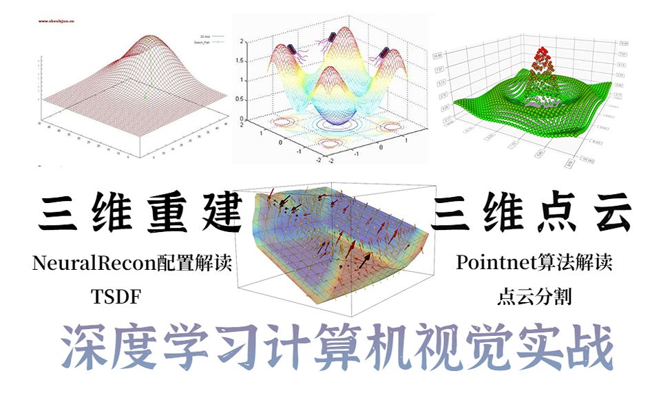 【3D点云与三维重建】纯干货,听说你前同事在做三维重建?我找来了国内顶级大佬强推的计算机视觉实战教程分享给你!半天就可学懂三维重建基础算法...