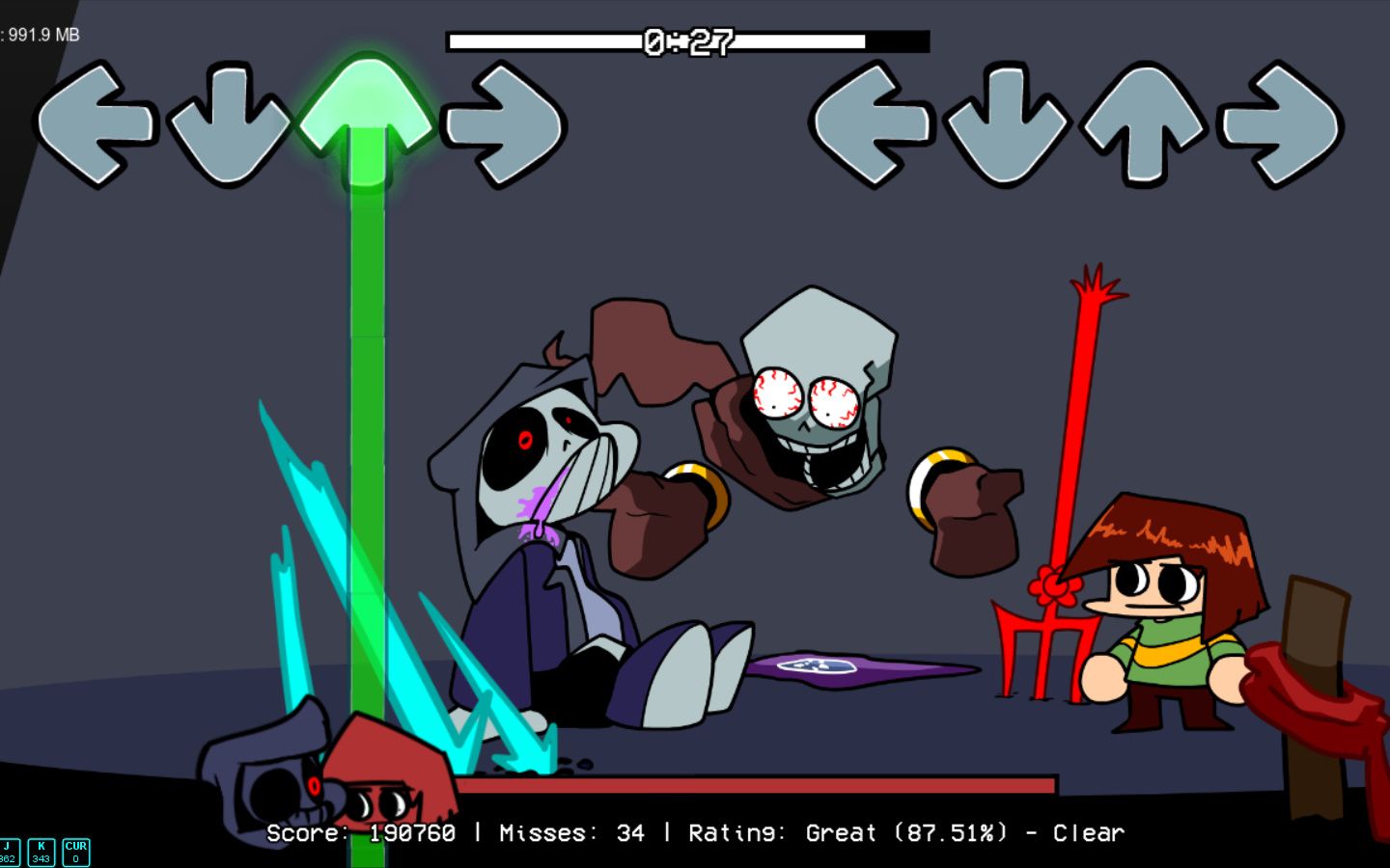 fnf超优质传说之下模组 曲目 世界末日but sans_哔哩哔哩_bilibili