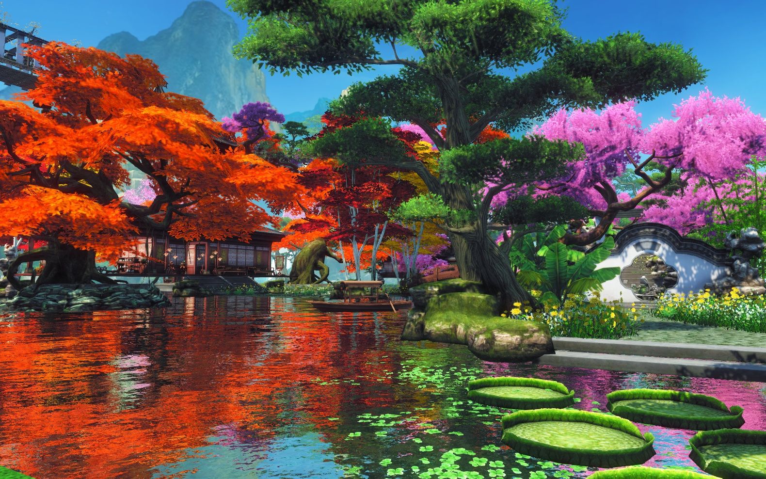 天下3_洞天福地   红叶山庄