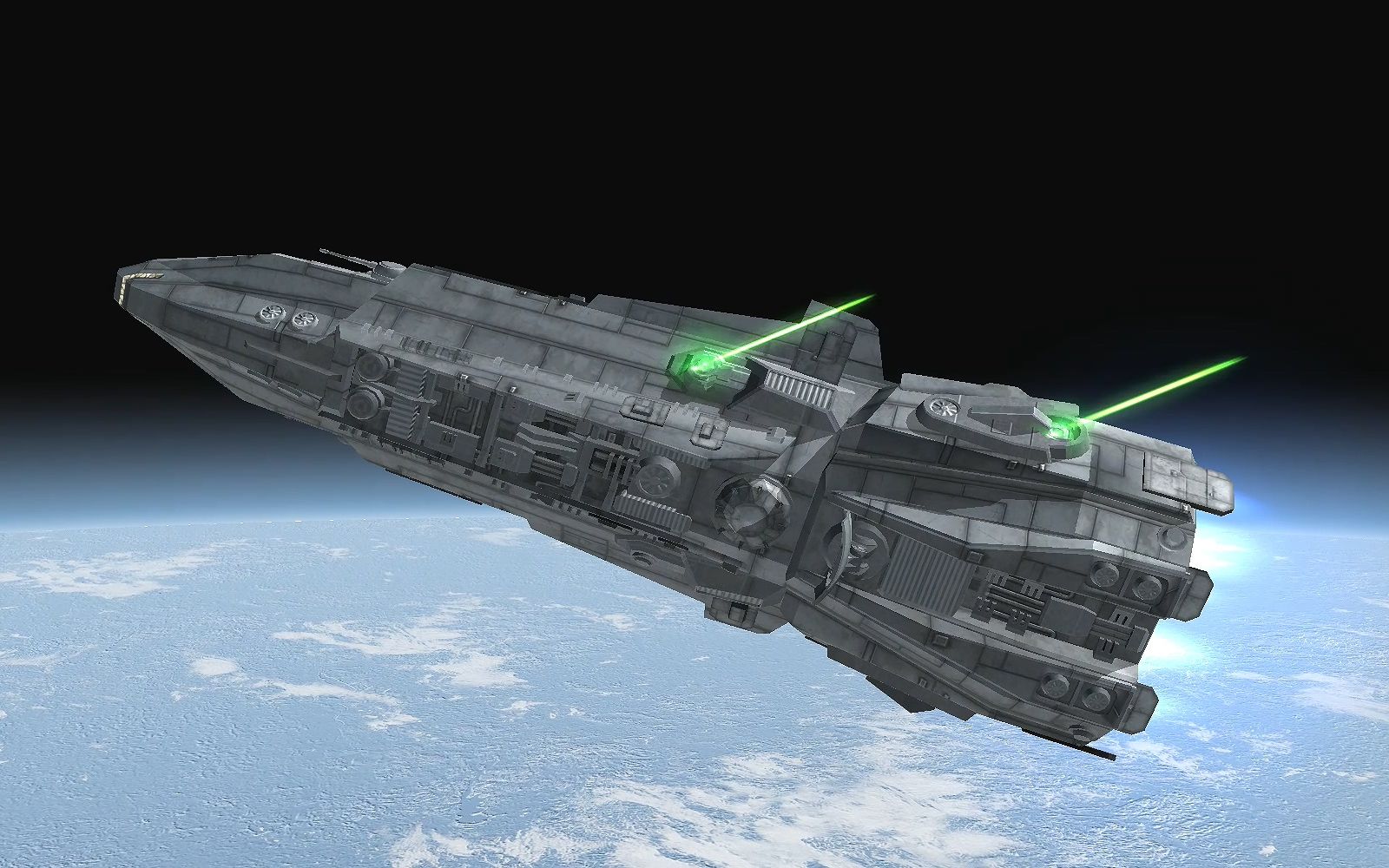 星球大战帝国战争重制版反星际战斗机巡洋舰tartan级星际巡洋舰摧毁30