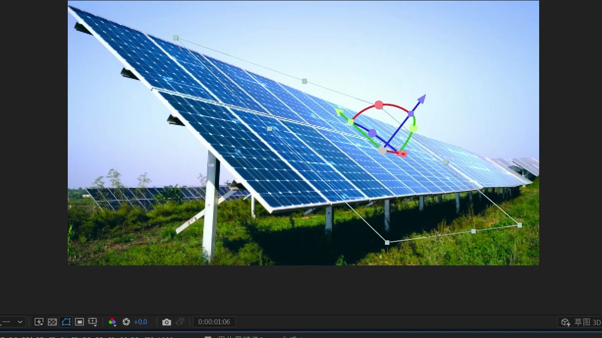 【Ae教程】快速制作光伏发电特效哔哩哔哩bilibili
