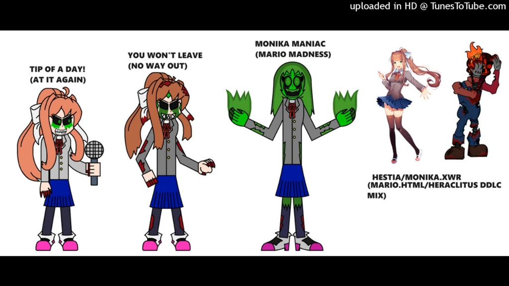 [fnf] monika maniac (sonic smackdown but its doki mix)