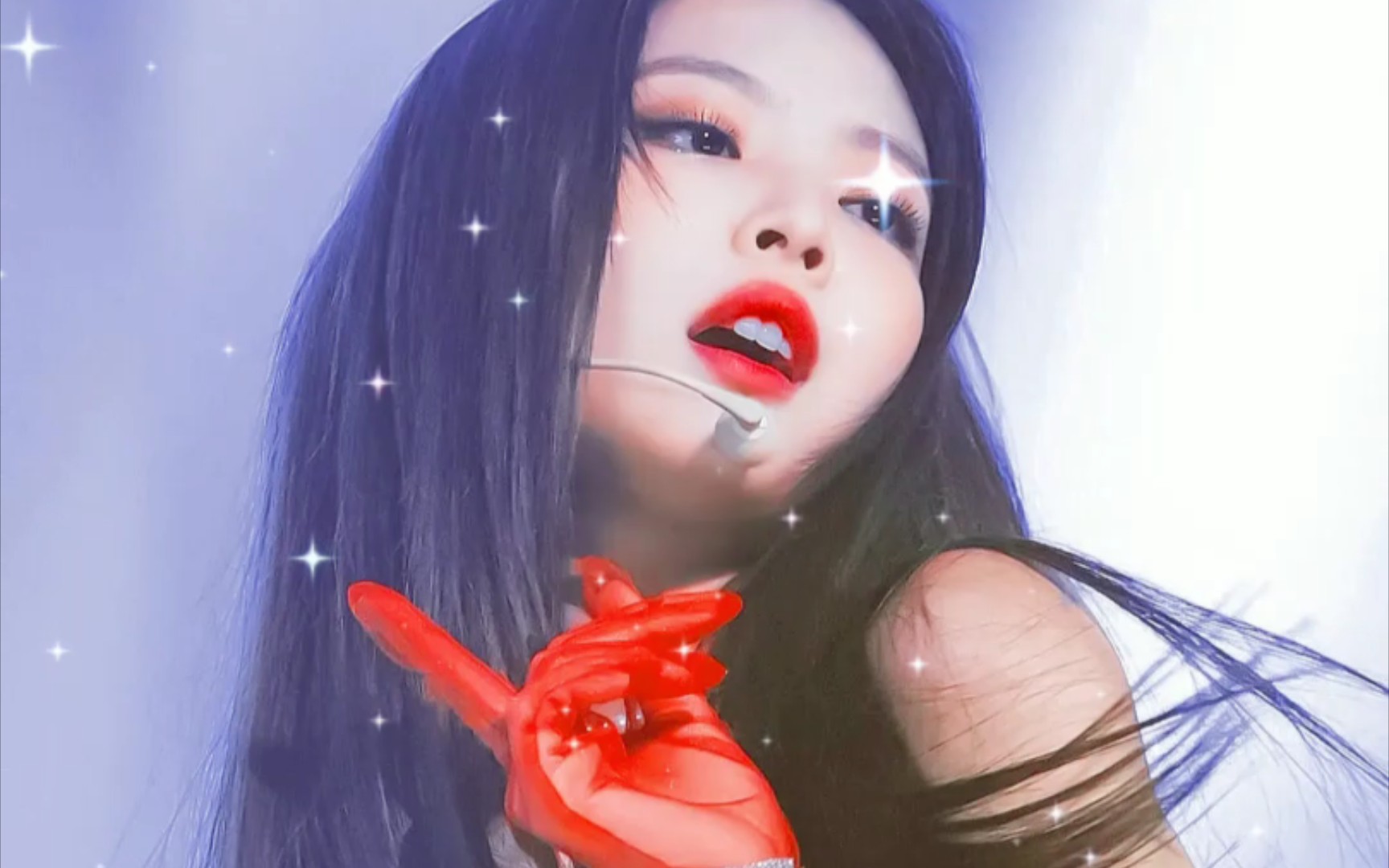 又酷90又性感的妮妮上场营业啦!(来自blackpink哦)