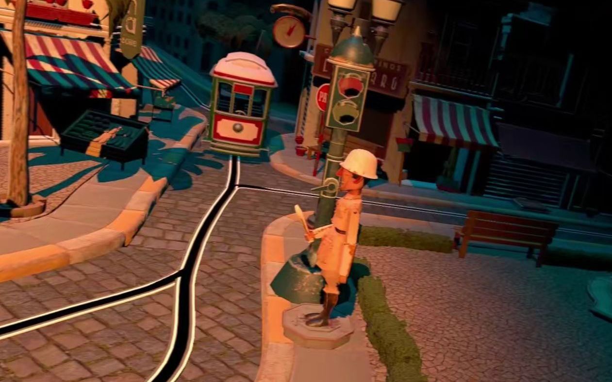 vr游戏电影the line,一个关于爱情和日常的故事