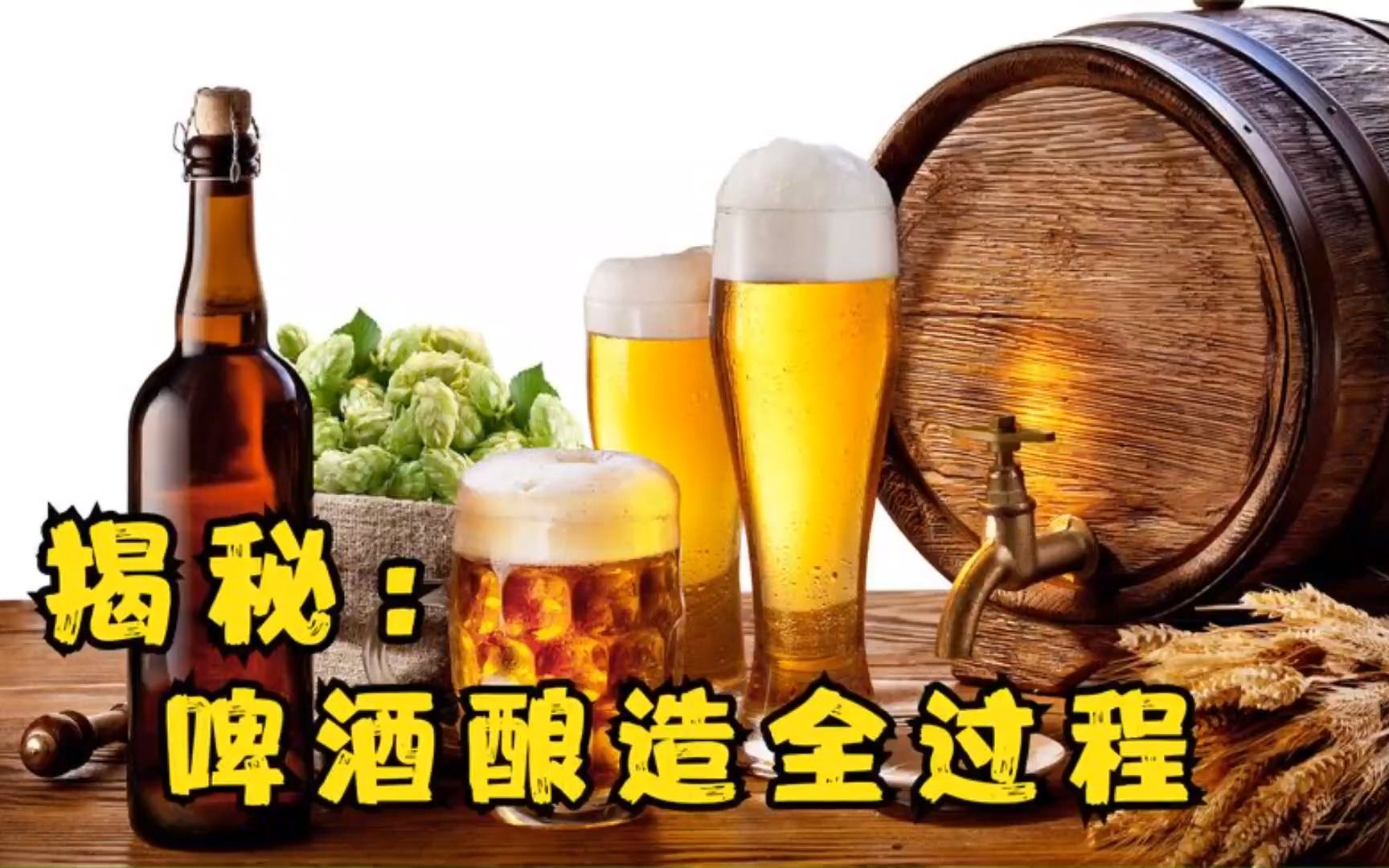 [图]你知道啤酒是怎么酿造的吗，走进超级工厂，带你看看啤酒酿造的全过程