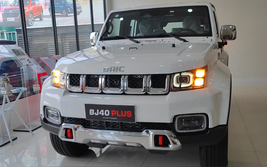 2023北京bj40 白色 深度欣赏外观和内饰