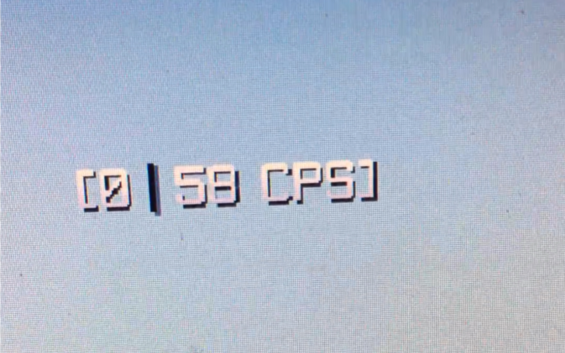 一拿到就59cps的dc鼠标bloodya60血手幽灵a60