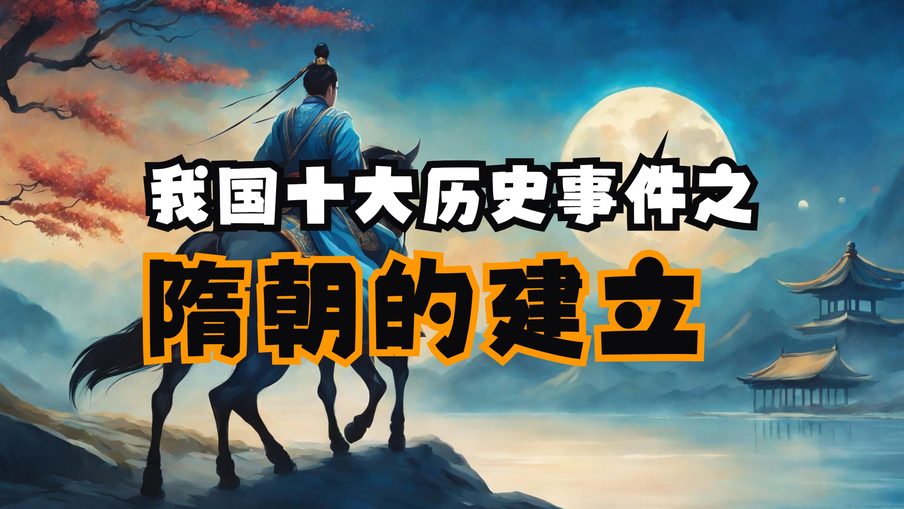 我国十大历史事件之隋朝的建立
