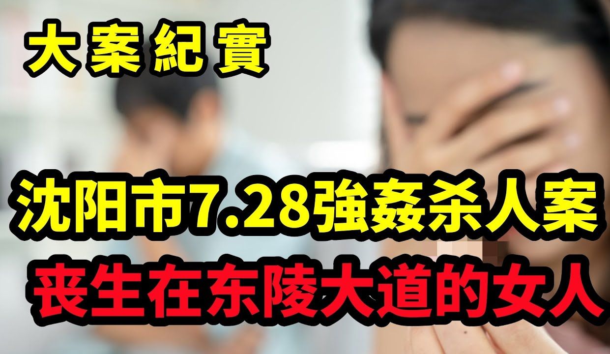 【吕鹏大案纪实】沈阳市7.28抢劫杀人案侦破始末,丧生在东陵大道的年轻女生哔哩哔哩bilibili