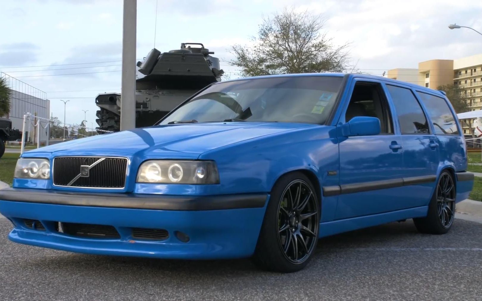 沃尔沃 850r wagon测评,2.3升的横置五缸发动机!