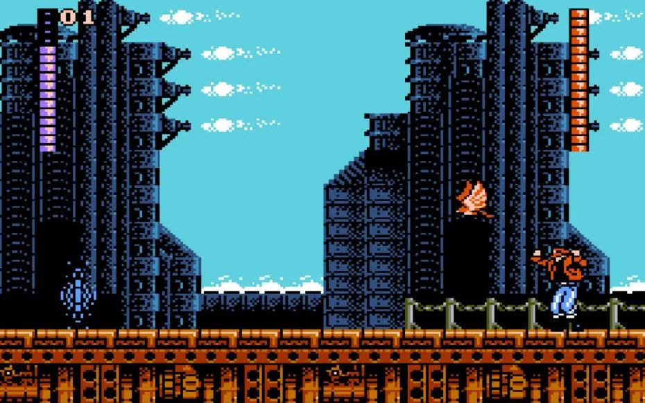 fc赤影战士——第四关boss无伤打法