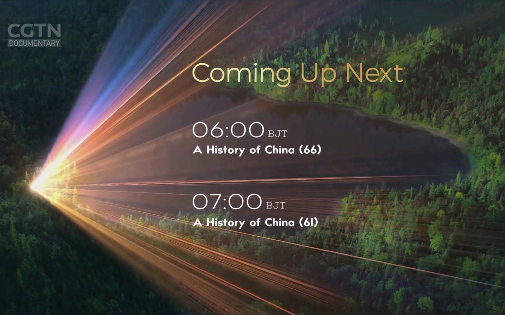 【广播电视】cgtn纪录频道id 节目预告(2022.6.19)