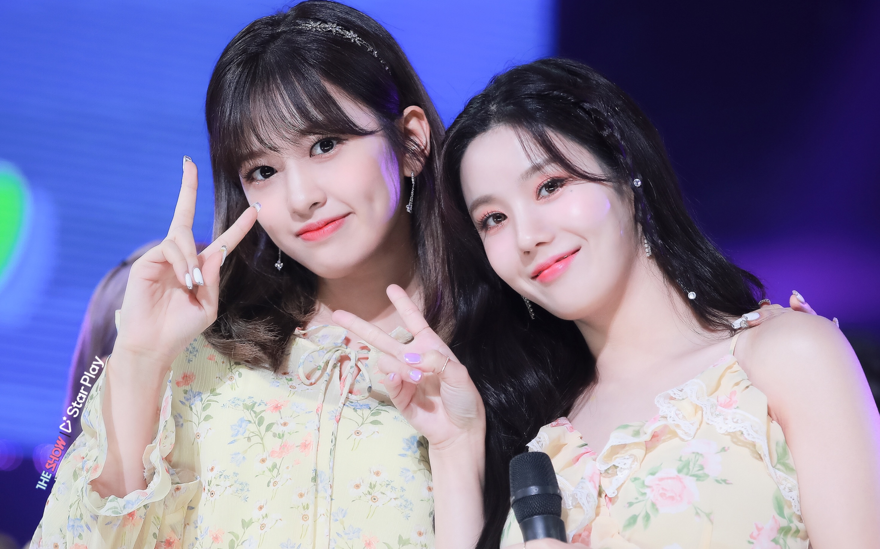 安宥真权恩妃扛起安权cp大旗在舞台上短暂等待时两人相视一笑的样子太