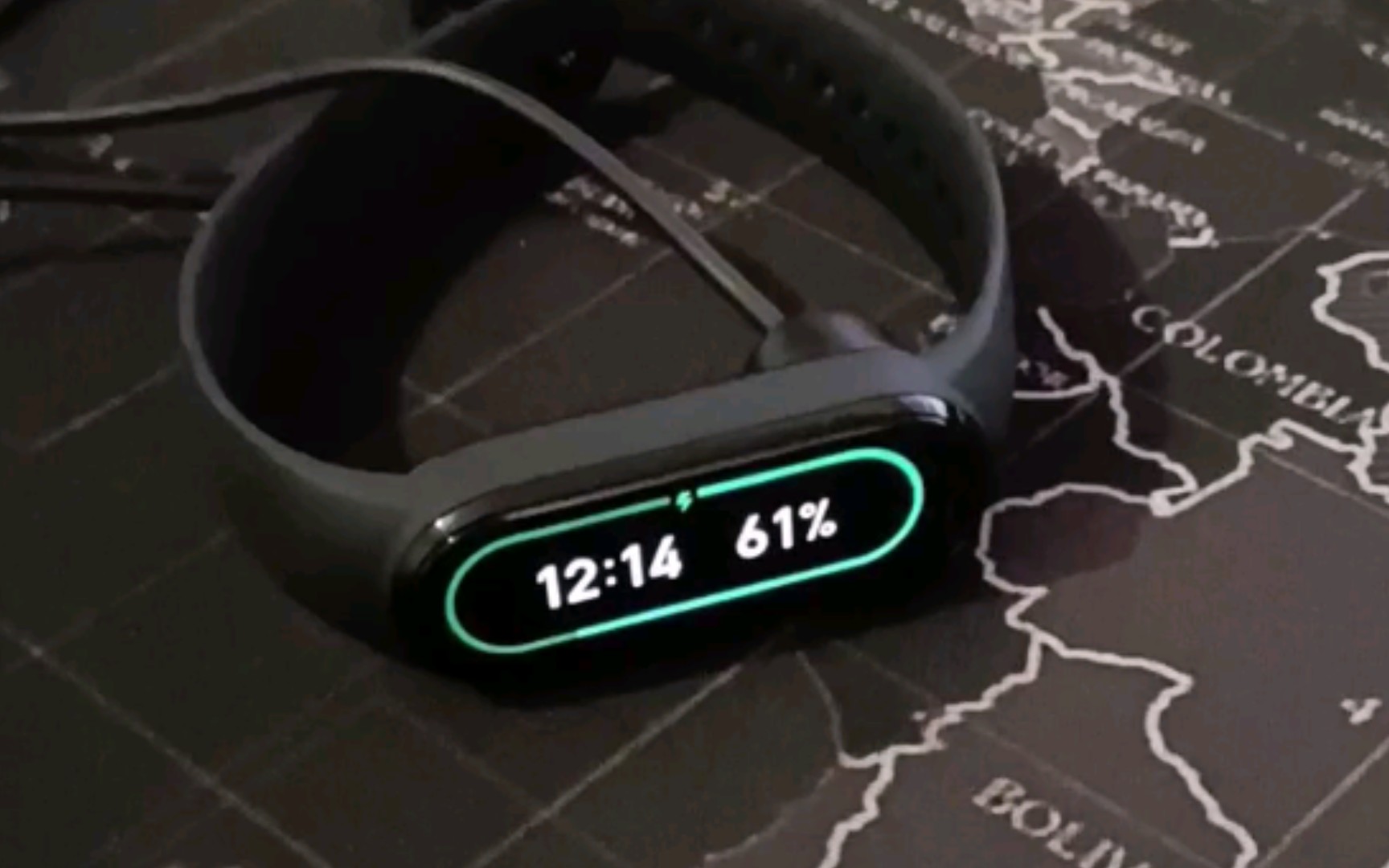 小米手环6新版充电动画特效演示