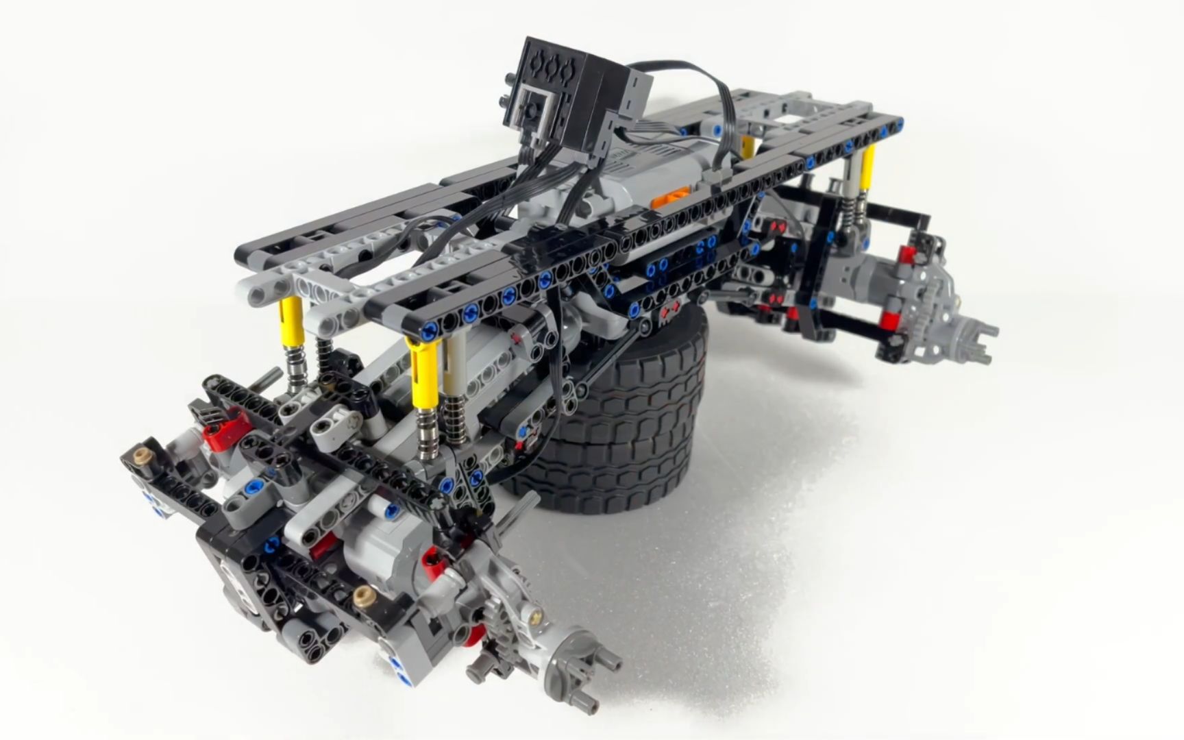 一体化越野车底盘lego乐高technic科技机械moc