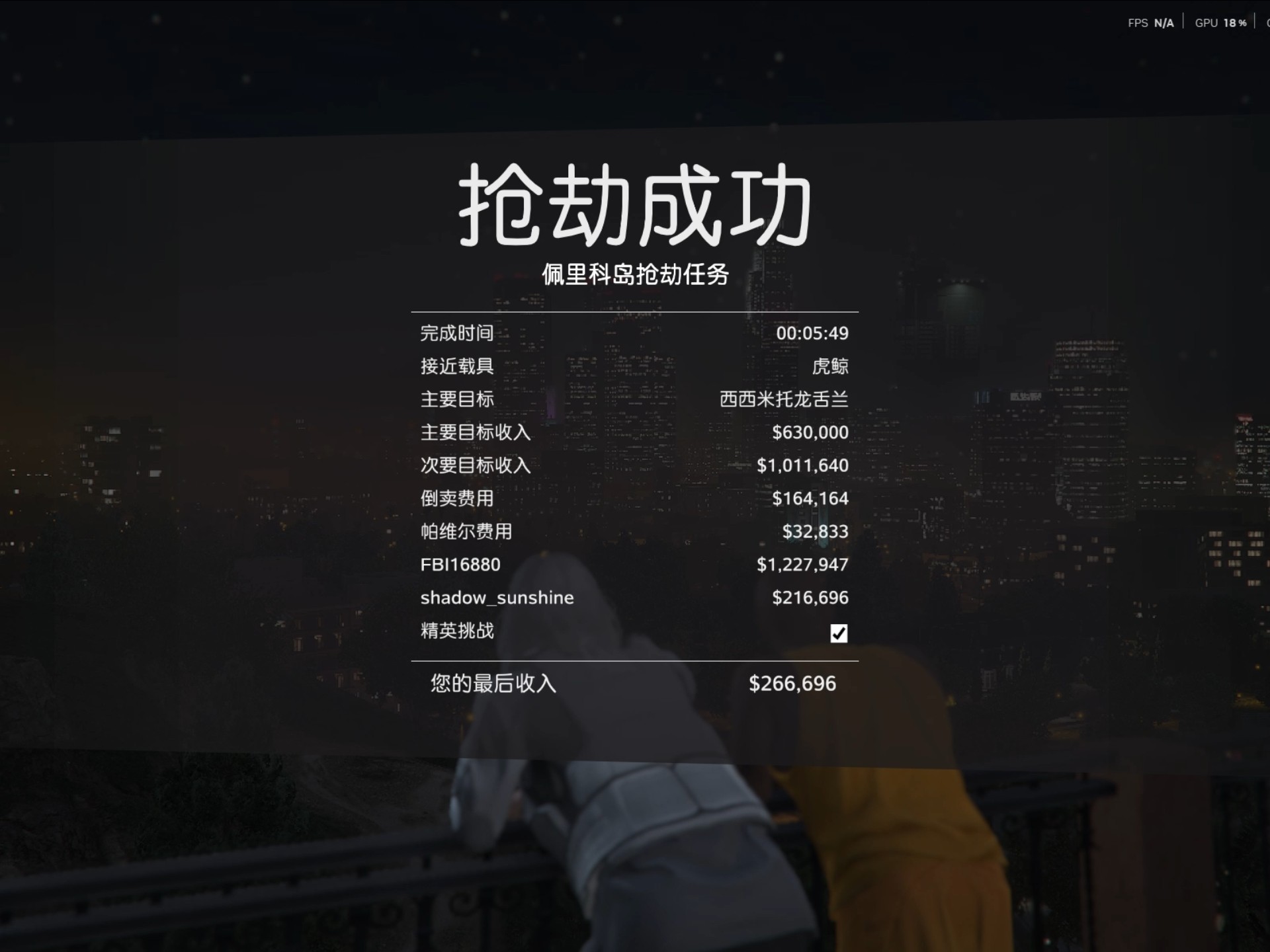ccyx考核 双人普通佩岛5.49