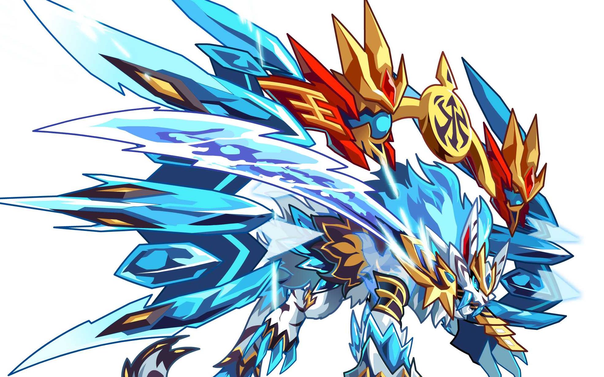 【奥拉星】霜刃—回忆冰魄灵白虎