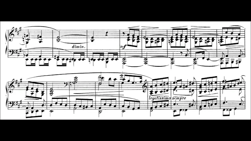 肖邦升f小调波兰舞曲作品44 Chopin Polonaise in f sharp minor Op. 44