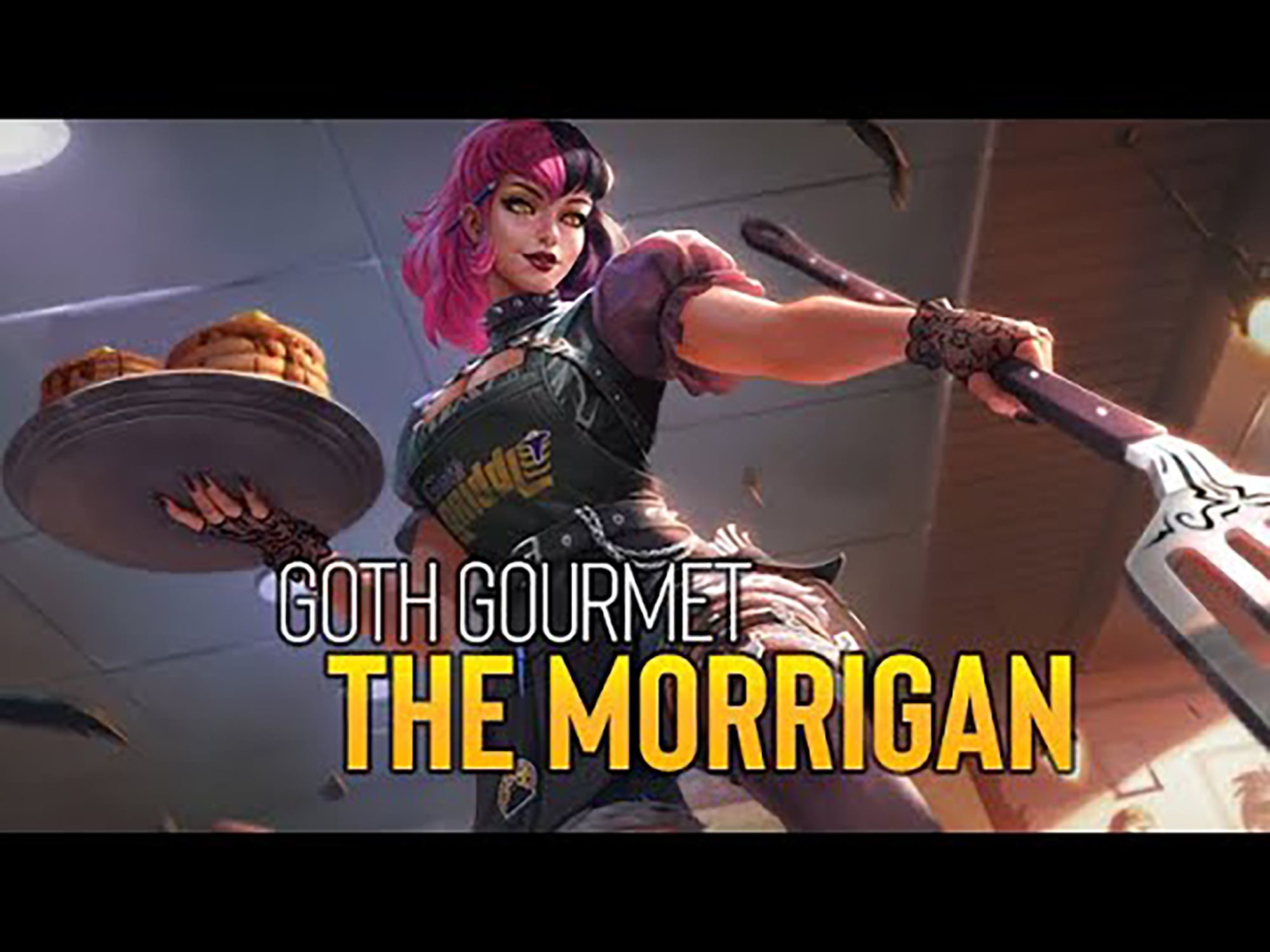 【神之浩劫 皮肤预览】哥特大厨-摩莉甘