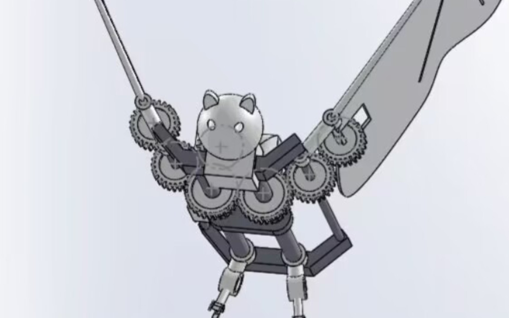 智能监测搜救仿生机械蝙蝠