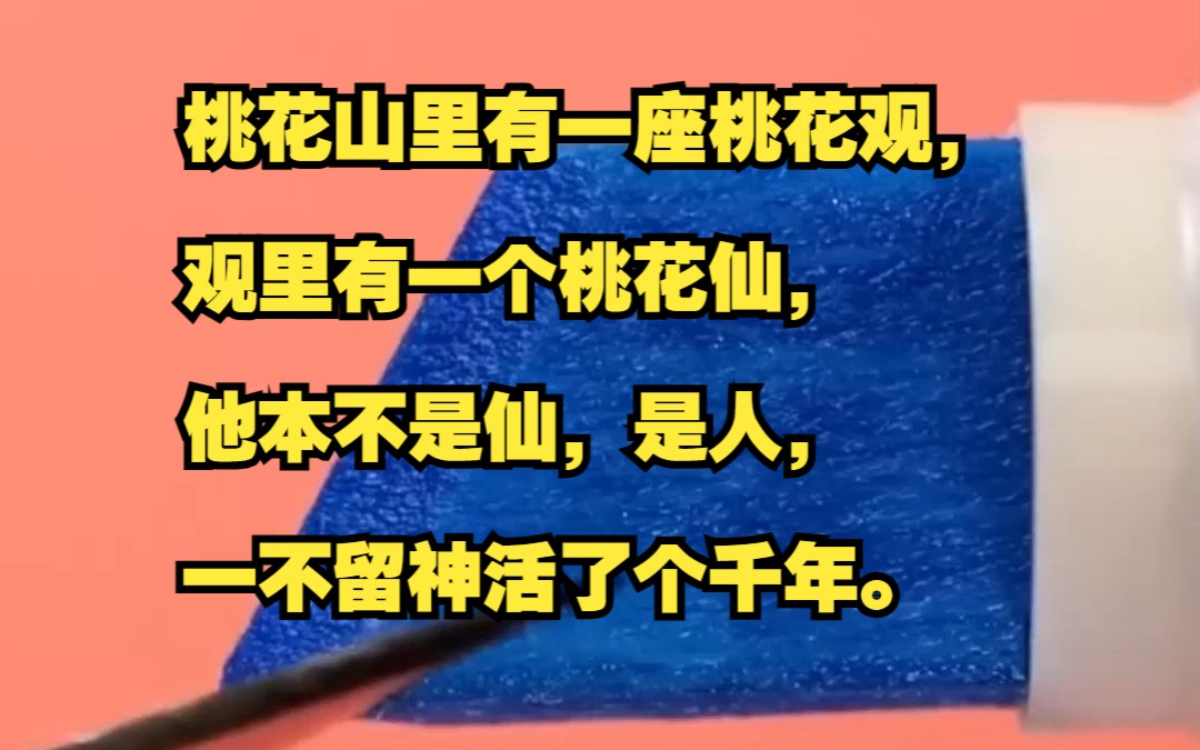 [图]（第二集）桃花山里有一座桃花观，观里有一个桃花仙，他本不是仙，是人，一不留神活了个千年。