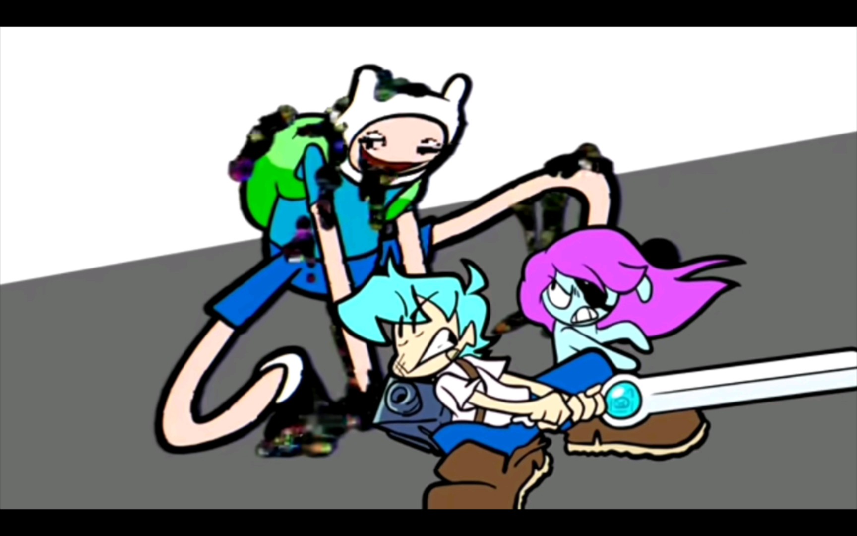 fnf x pibby concept song || vs finn the human - corrupted-hero