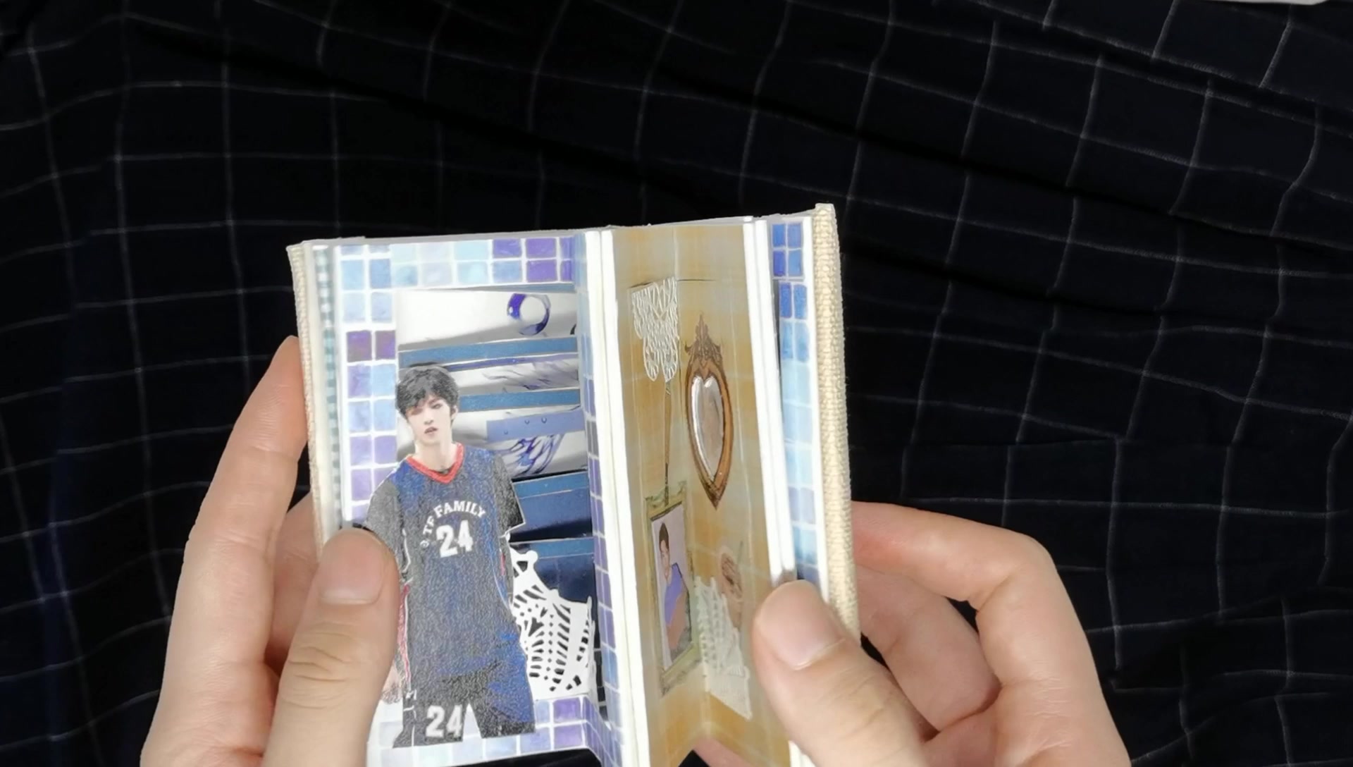 【立体书】追星手帐tfboys&tnt 第一次的尝试