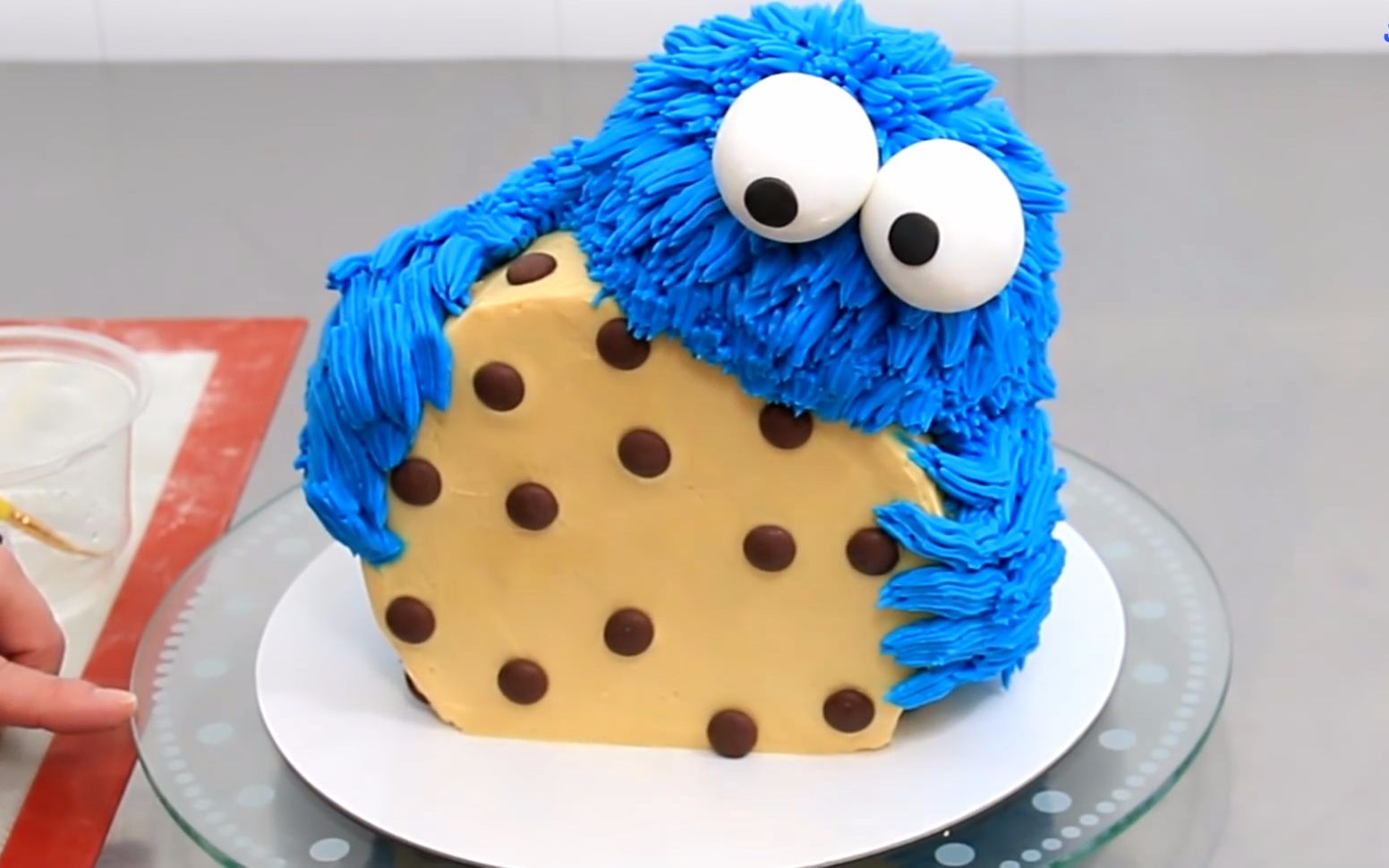儿童主题生日蛋糕 饼干怪兽翻糖蛋糕