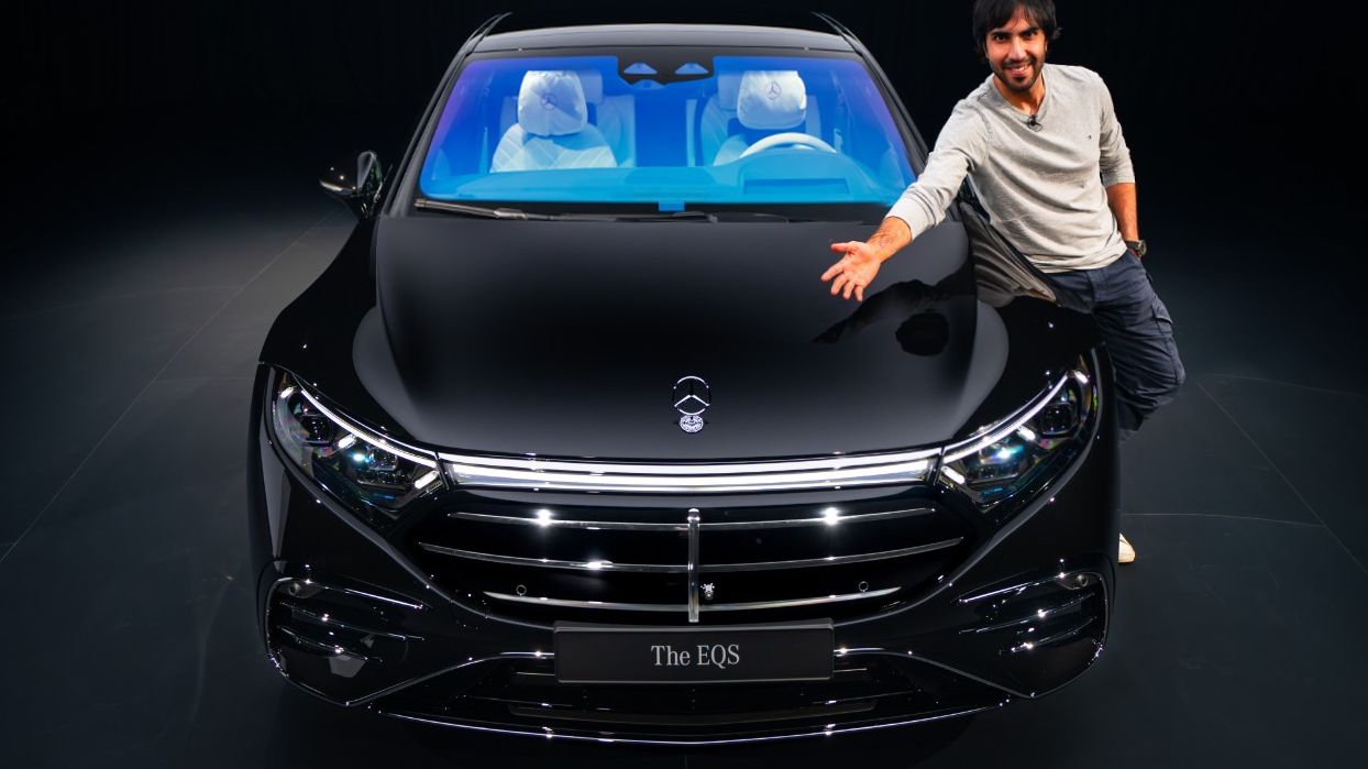 【4k新车】822公里续航 24年新款 奔驰eqs 德系纯电豪华旗舰