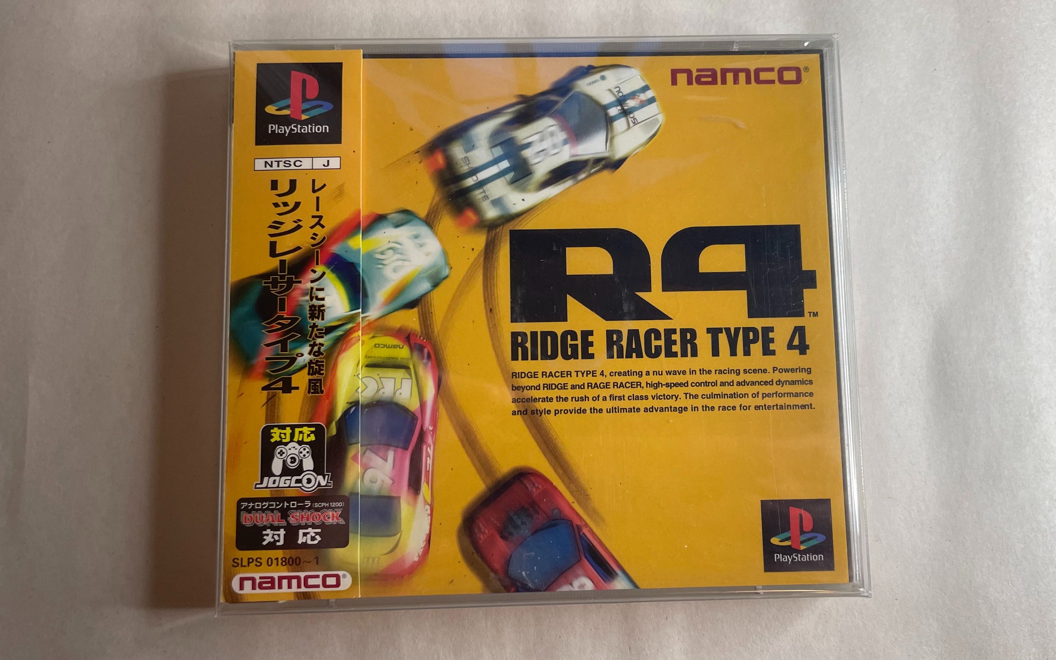 [图]R4 山脊赛车 4 Ridge Racer Type 4 ps 日版 实体游戏 演示